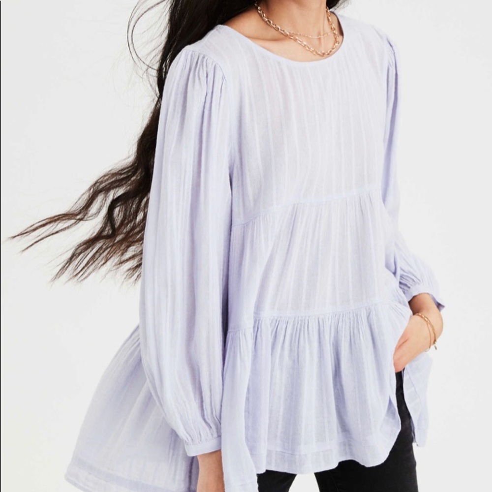 Purple American Eagle Blouse